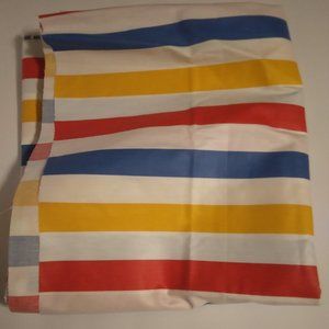 Bold Striped Bloomcraft Screen Print Cloth Fabric - 80 x 54 inches